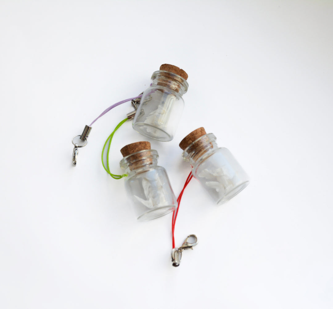 Peace Dove Jar Charm