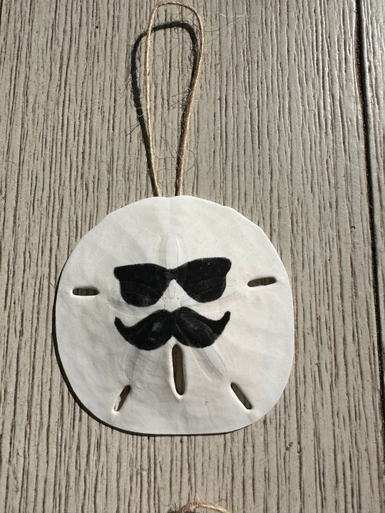 Sunglasses & Mustache Ornament