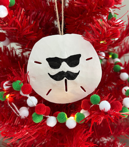 Sunglasses & Mustache Ornament