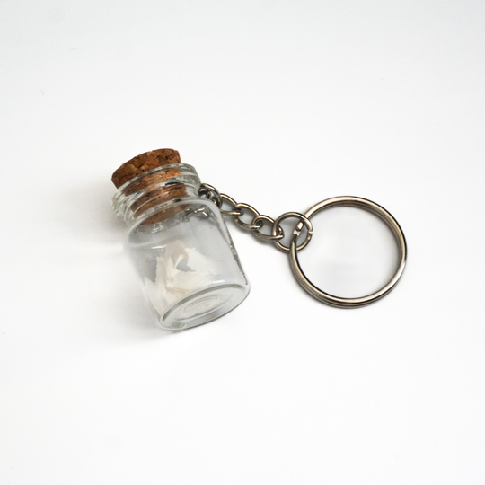 Peace Dove Jar Keychains